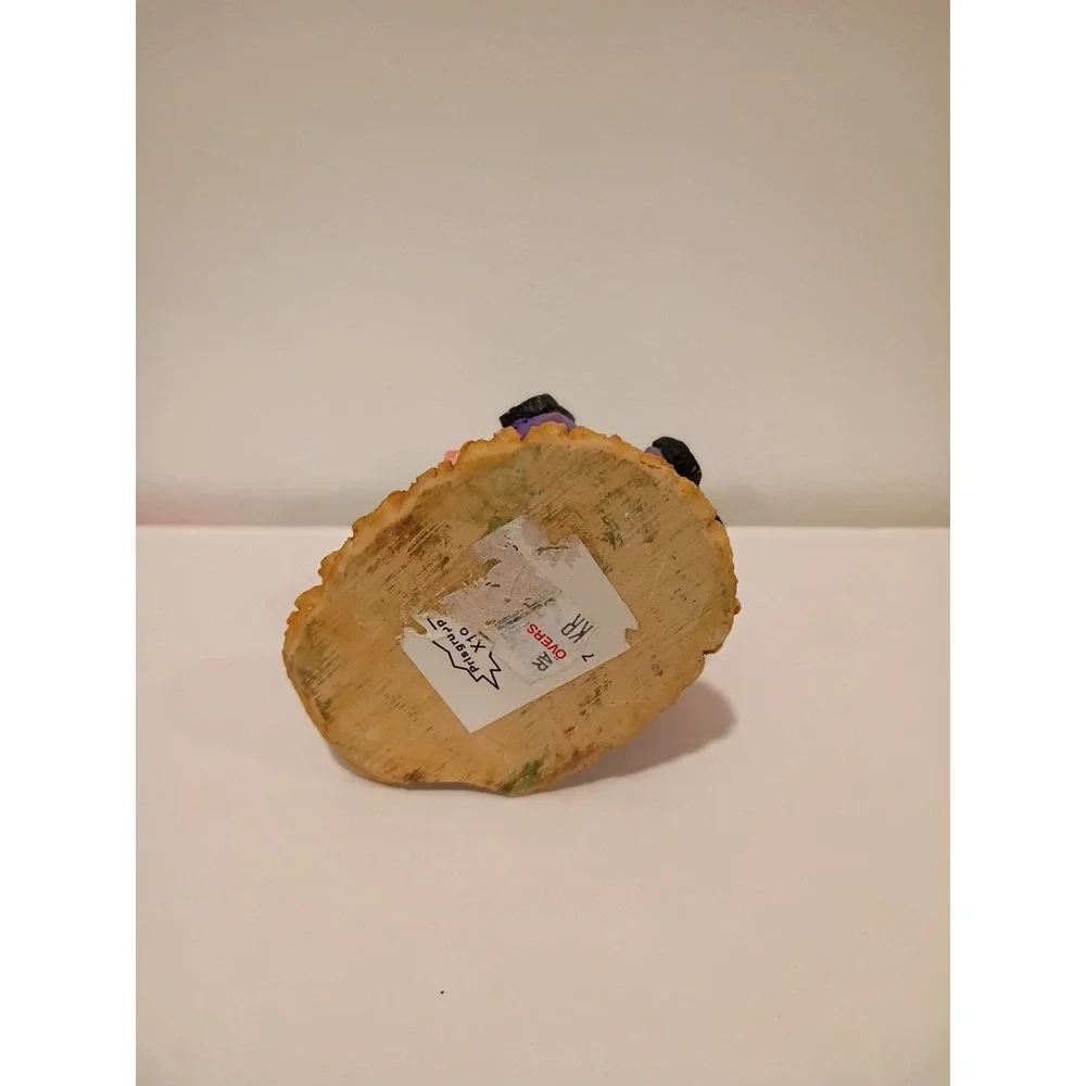 Collectable Mother Chicken Playing With Chicks Figurine